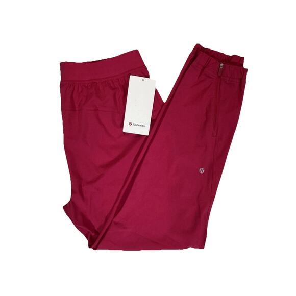 Lululemon Adapted State HR Jogger Sweatpants Womens 10 Pink Dragonfruit Gym Run - Picture 6 of 6